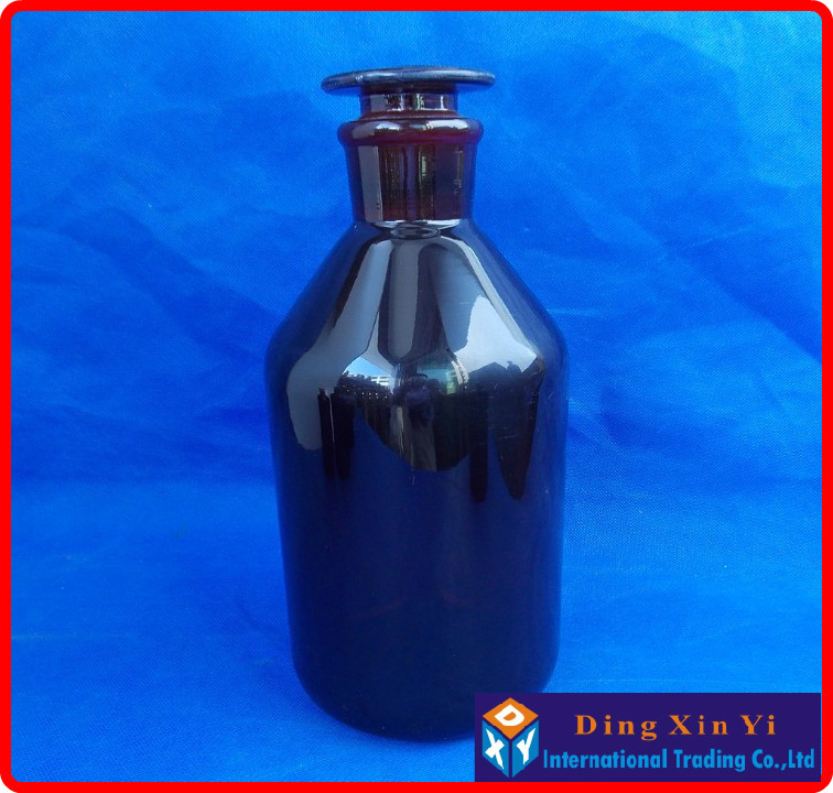2500ml Narrow mouth reagent bottle,2500ml Narrow mouth Amber Laboratory Bottle with ground-in glass stopper