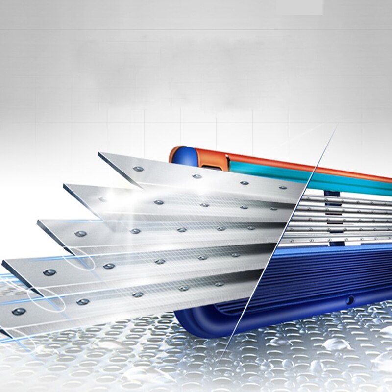 4 Stks/partij Uitstekende Scheren 5 Lagen Scheermesjes Compatibel Voor Fusion Mannen Gezichtsverzorging Of Mache 3