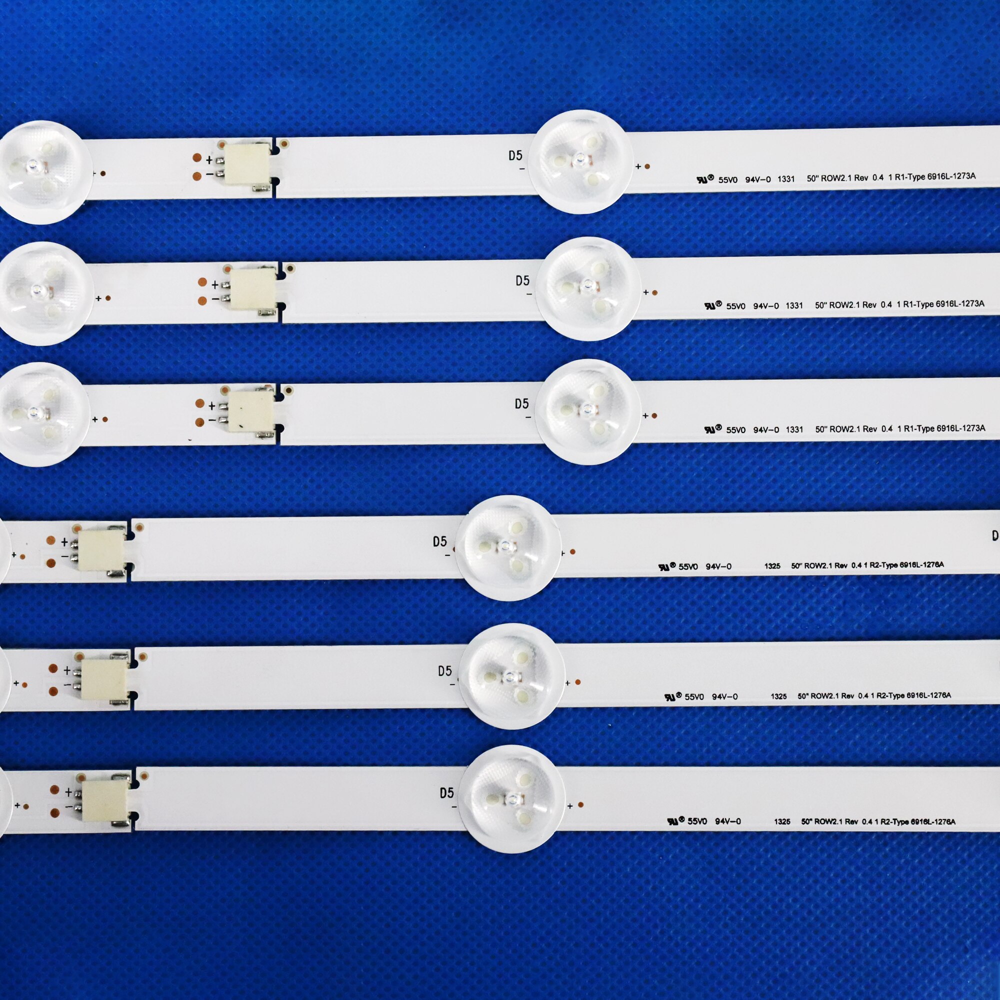 Gerrit Bande De Rétroéclairage LED 2 Pièces Pour TV 65UH6030 65UF6800 - Compatible 6922L-0143A 6916L2305A