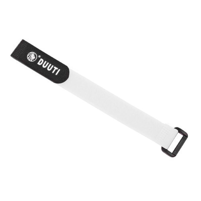 Uds MTB bicicleta de carretera correa de fijación multifuncional ajustable de Nylon Velcro lazos bicicleta Cables fijación inflador de bicicleta: White