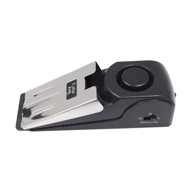 2 stuks/set deurstop alarm deurbeveiliging inbraakwerend raamstopper alarm huis hotel veiligheid beveiligingsgereedschap