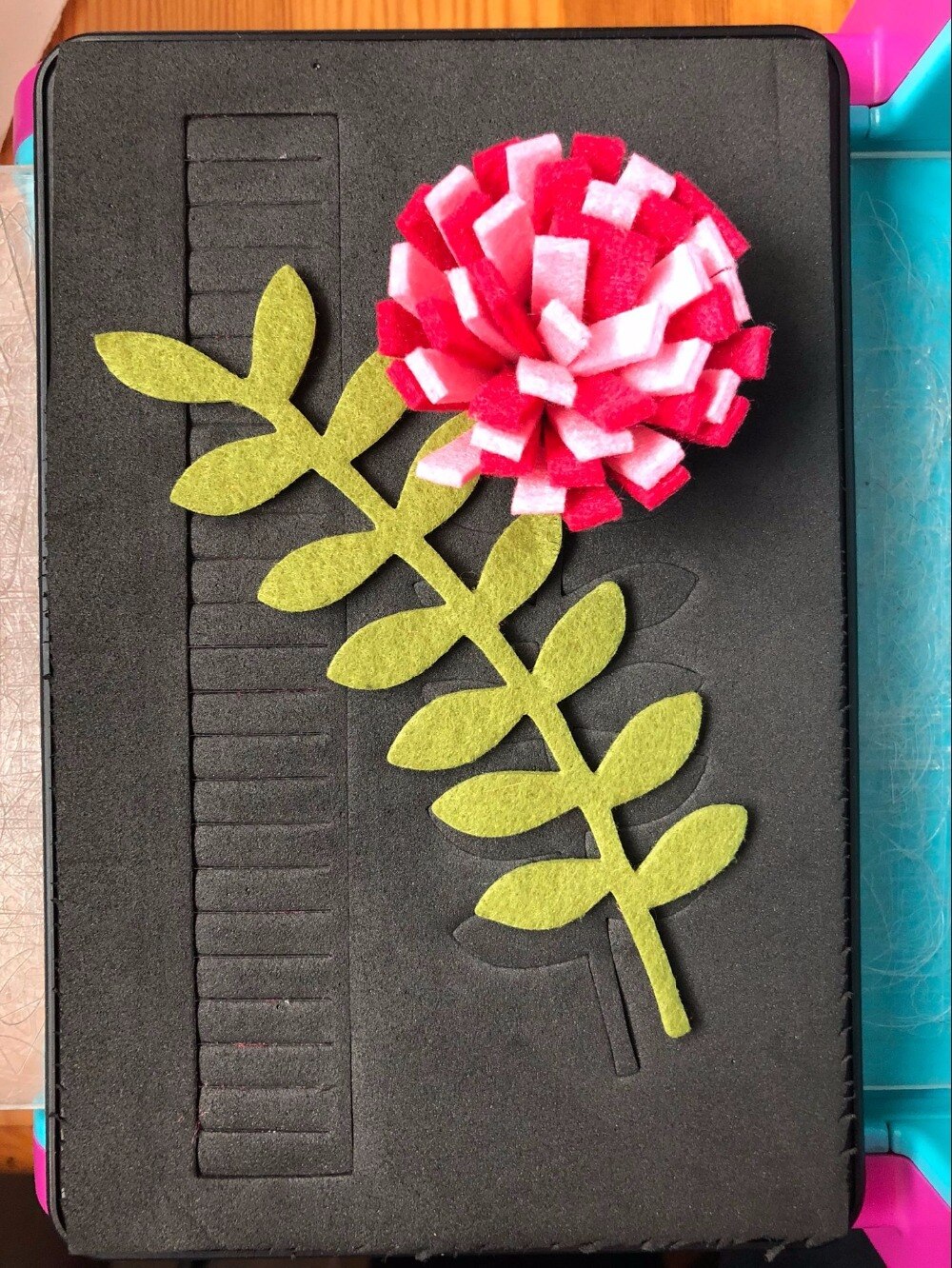 Blad sterven voor papier en quilten ambachten 15.8mm dikke 120*180mm SMR-FL0055