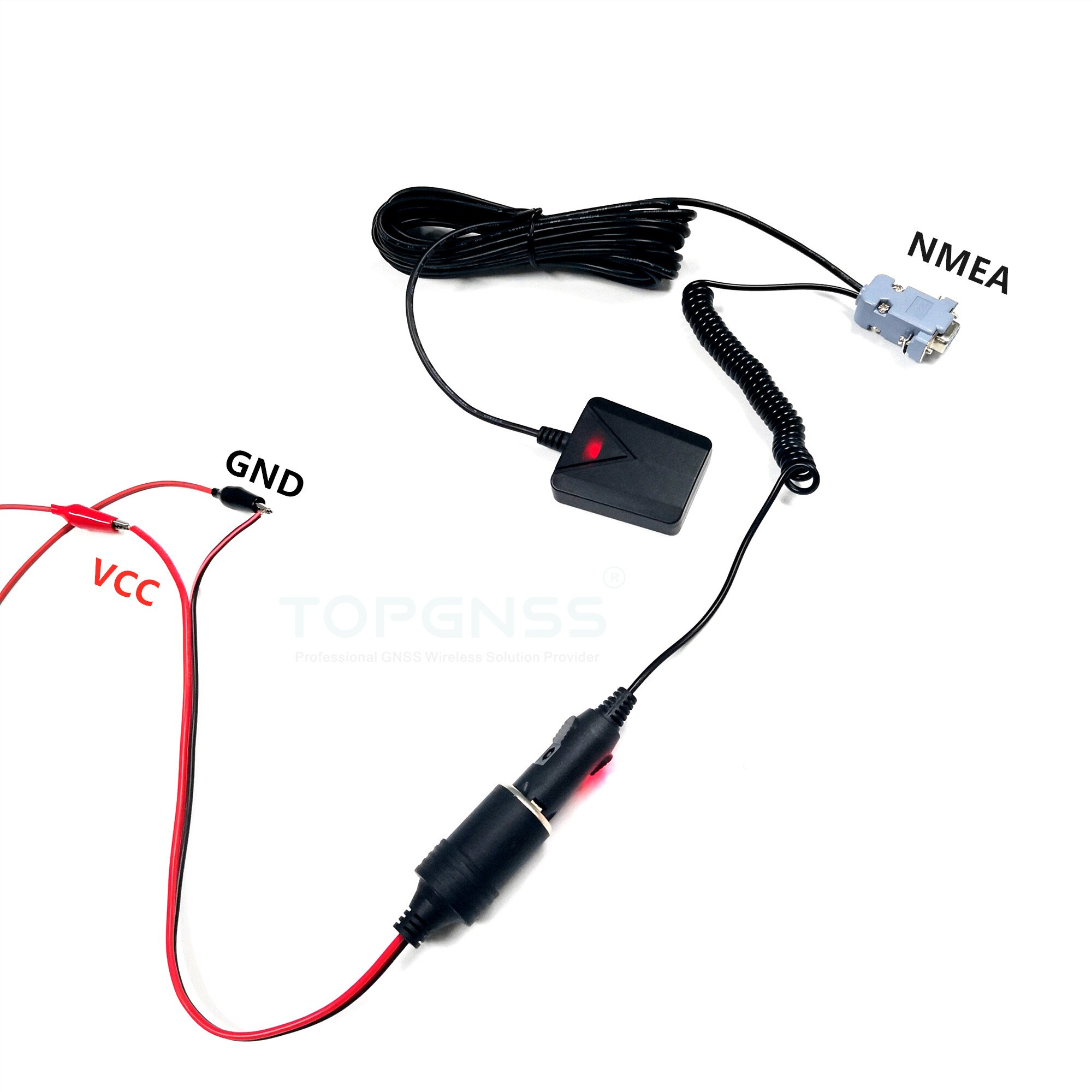 TOPGNSS 12V GNSS GPS RECEIVER GLONASS Dual-mode Antenna module GN-508R9V12G , industrial GPS receiver module