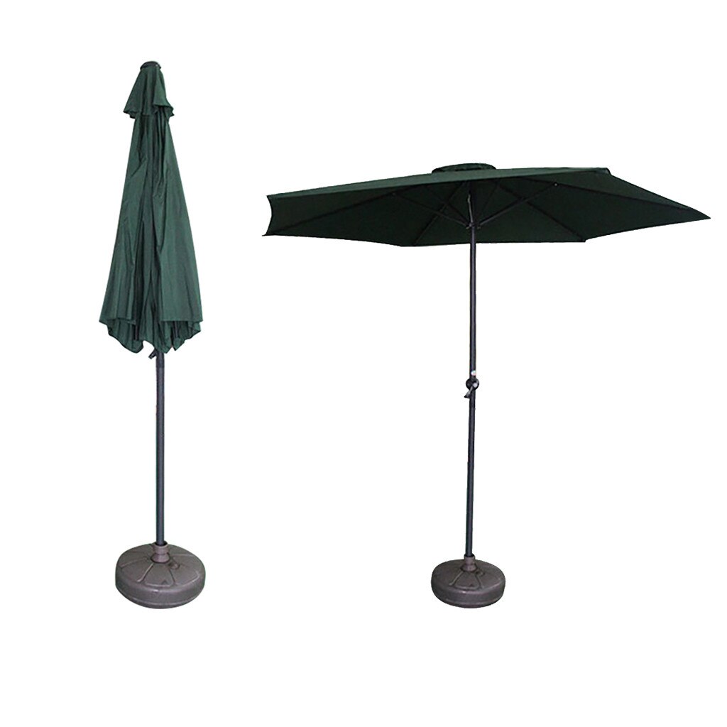 Durable Portable Outdoor Parasol Garden Umbrella Base Stand Round Patio Beach Garden Patio Umbrella Sun Shelter Accessory #T1G
