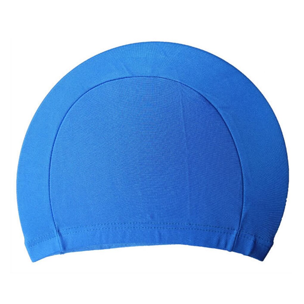Bonnet de bain en tissu pour hommes et femmes, taille libre, protège les oreilles, cheveux longs, sport, siwm, piscine, sport, ultra-mince, bonnets de bain pour adultes