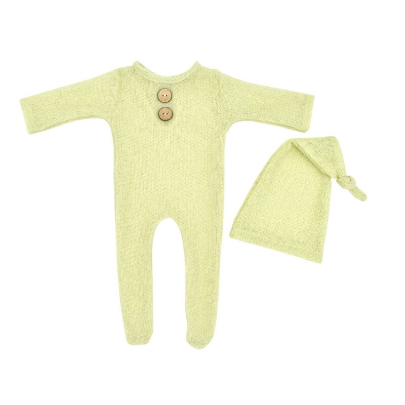 Pasgeboren Baby Jongen Meisje Romper Mohair Gebreide Lange Mouwen Mohair Knittedjumpsuit Baby Kleding Pyjama Outfits Romper Set: 05