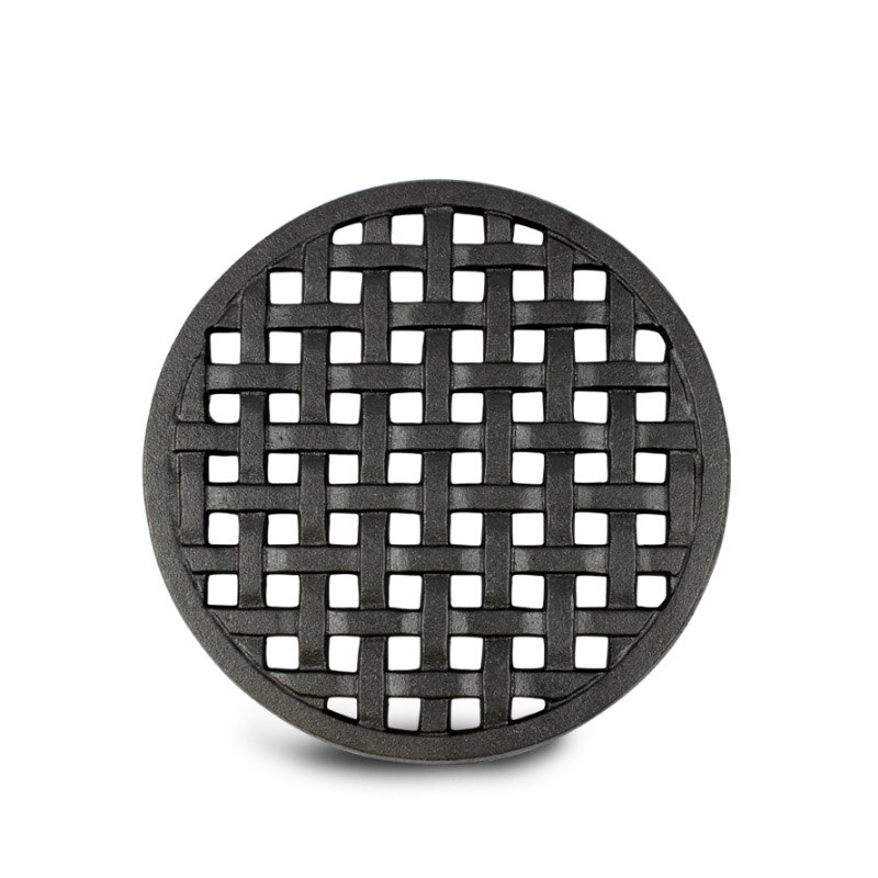 20cm Cast Iron Mat Handicraft Heat Insulation Pot Mat Barbecue Plate Barbecue Grill: Default Title