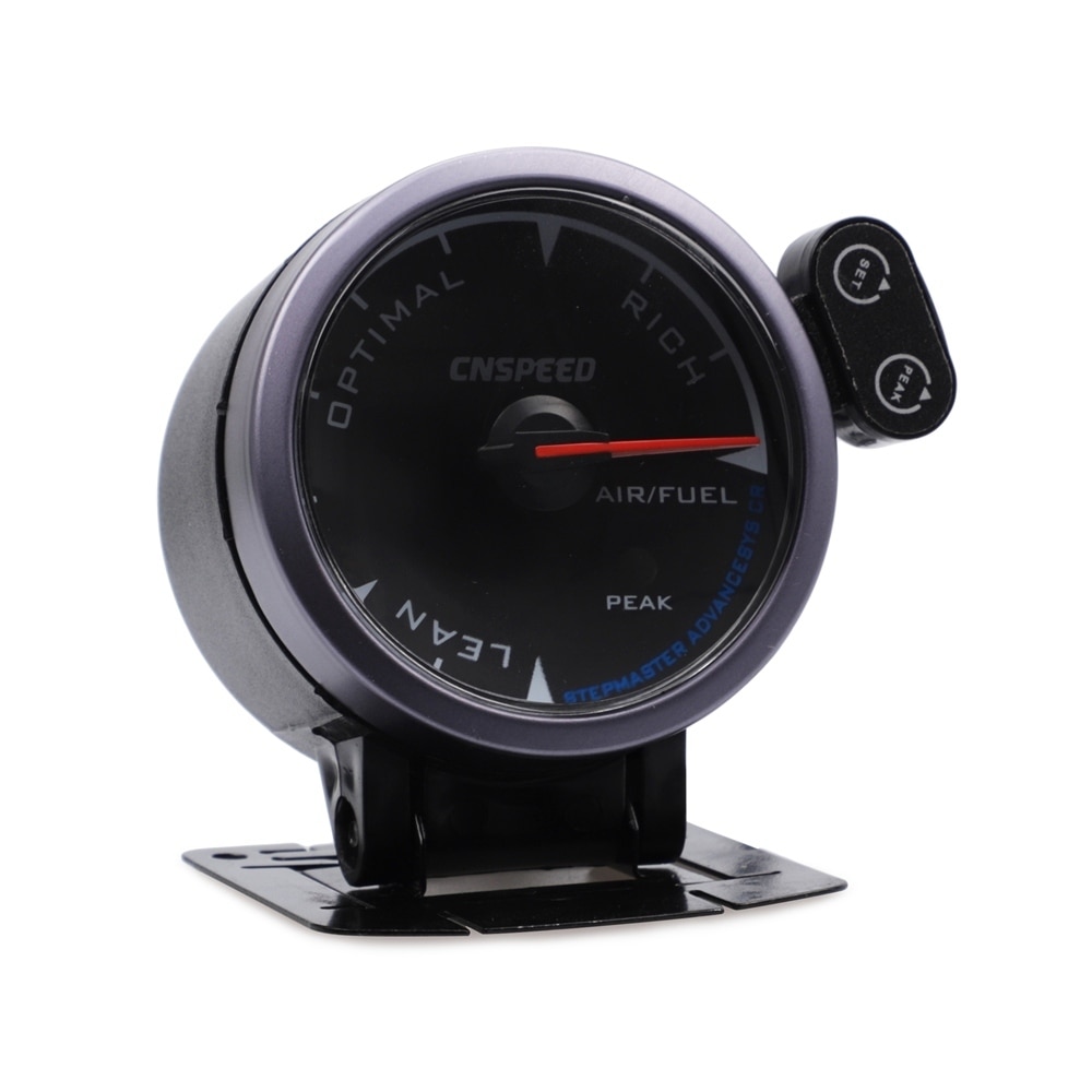 2.5 "60Mm Turbo Boost Gauge Olie Temp Druk Volt Toerenteller Water Temp Air Fuel Ratio Exhaust Gas Temp met 7 Kleuren