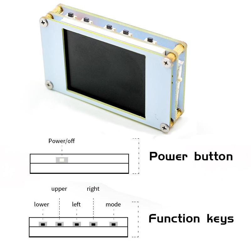 Portable Digital Oscilloscope 1M Bandwidth 5M Sample Rate Digital Oscilloscope Kit