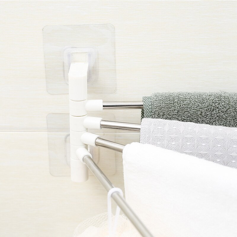 Porte-serviettes ventouse porte-serviette rotatif support étagères porte-serviettes mural pas de perçage salle de bain rangement porte-serviettes