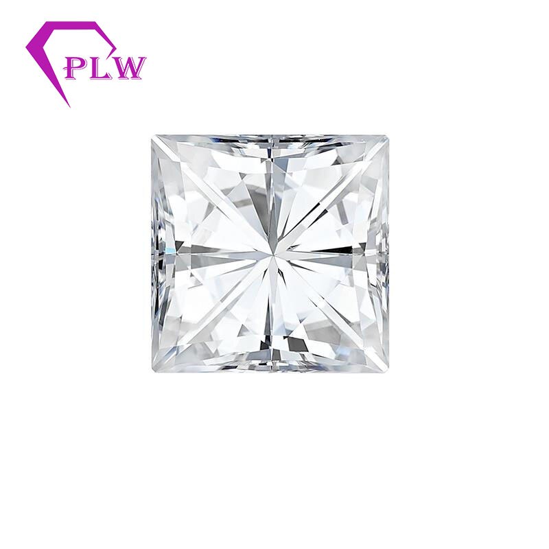 Provence sieraden prinses geslepen moissanite 0.35 karaat 3.5*3.5mm vvs ef kleur voor ring armband ketting oorbel