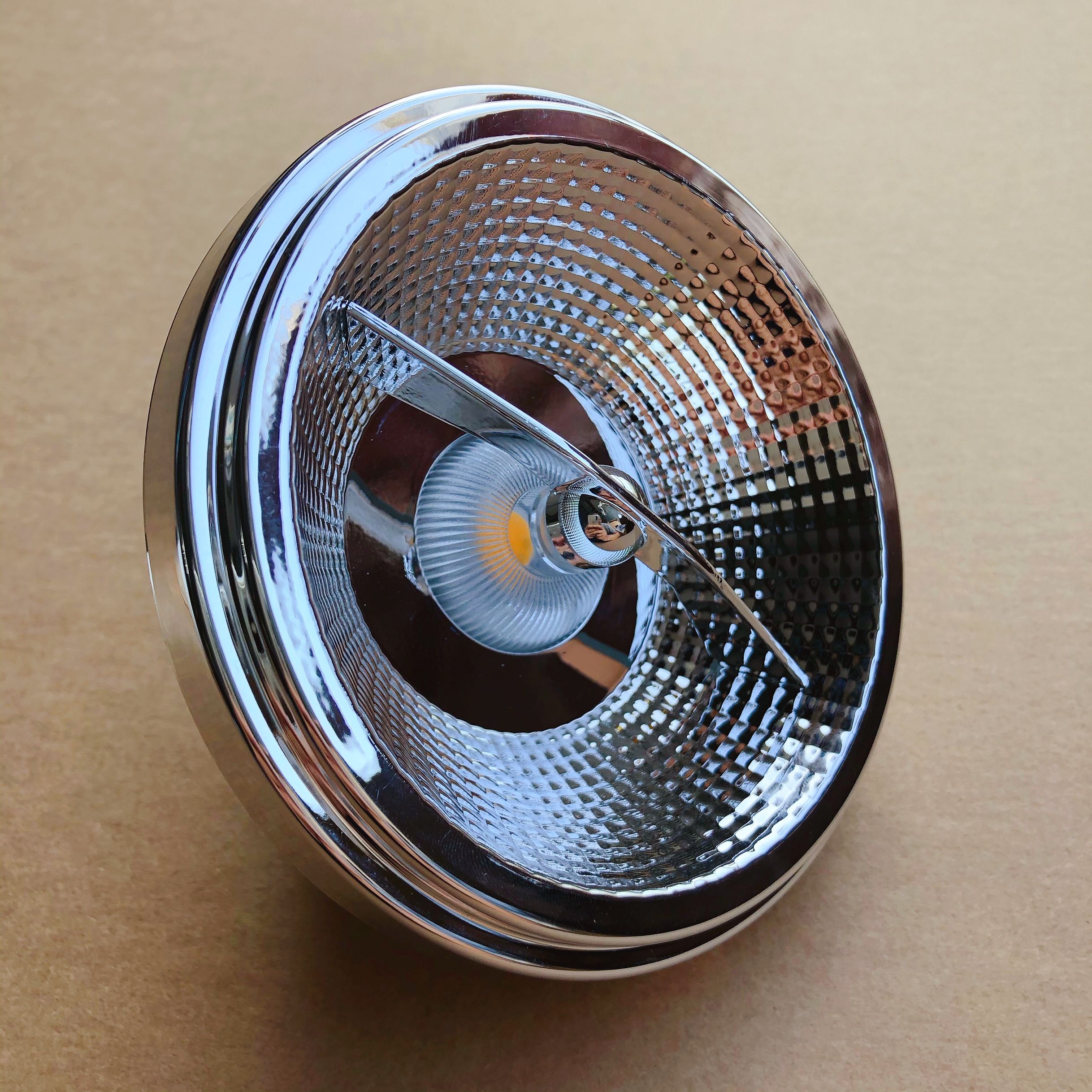 Dimmable10W 15W AR111 luz LED G53 GU10 QR111 COB foco incorporado bombilla blanca cálida lámparas hoteles iluminación interior