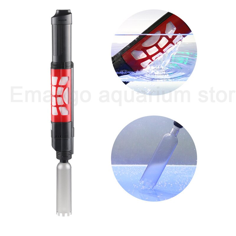 Automatic Siphon Fish Tank Cheaner Filter Water Changer Electric water exchanger Electric Aquarium Syphon Gravel Cleaner Pump
