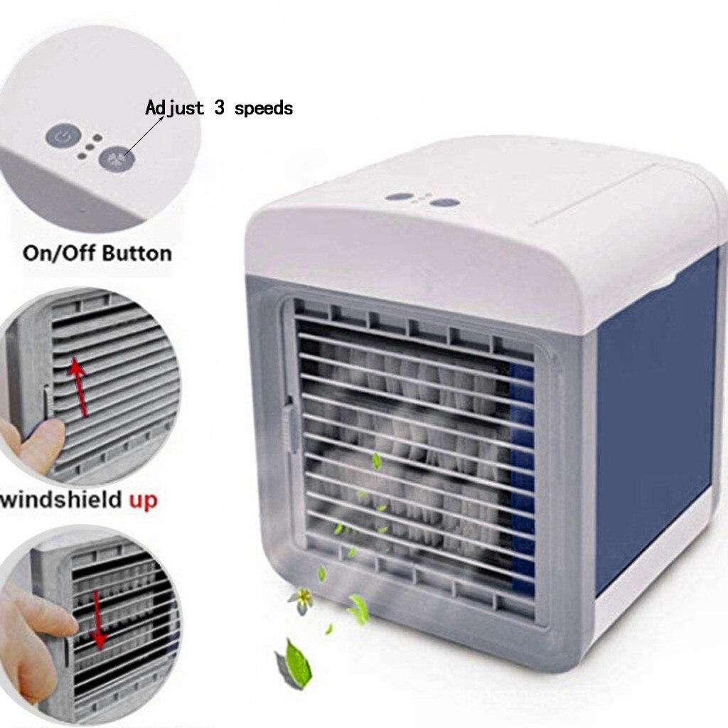 Air Cooler Portable Mini Air Conditioner USB Charging Mini Portable Air Conditioning Fan Home Refrigerator Cooler #z