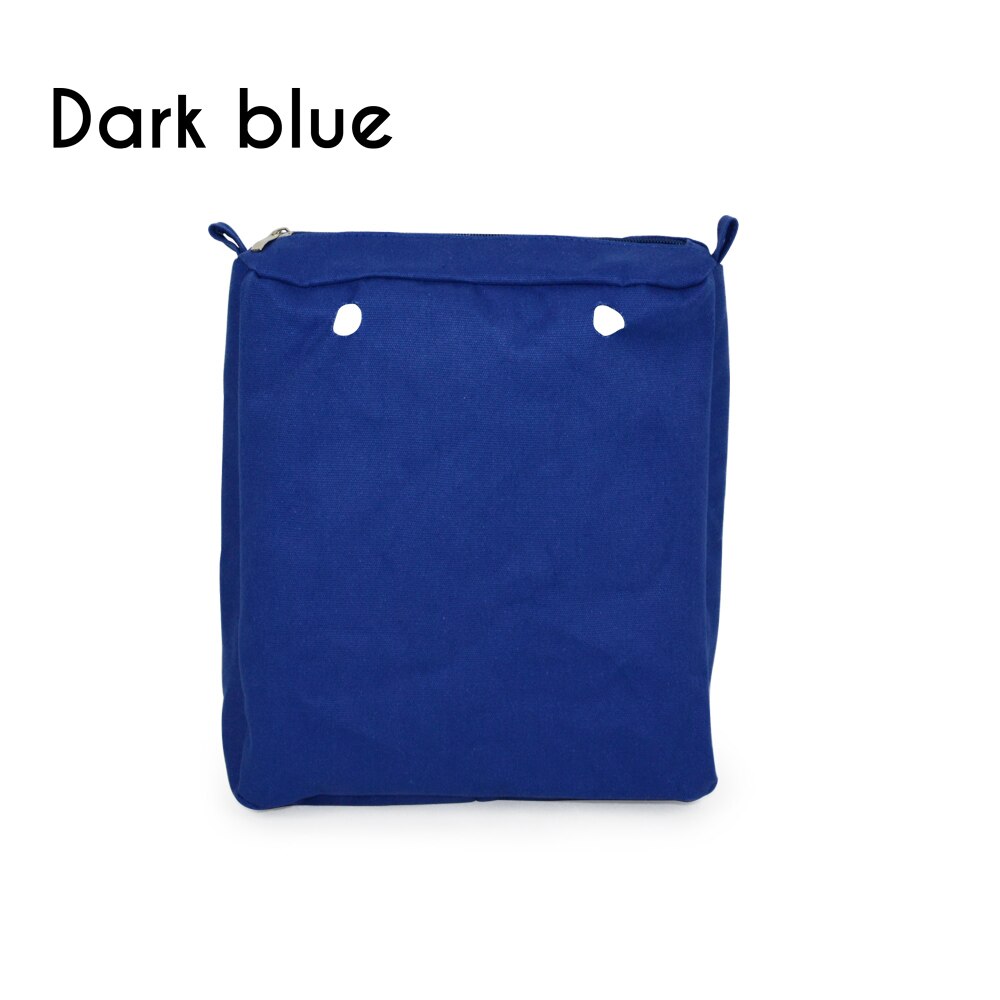 Canvas Insert Tela Insert Lining for O CHIC Lining Canvas Waterproof Inner Pocket for Obag OCHIC: Dark blue