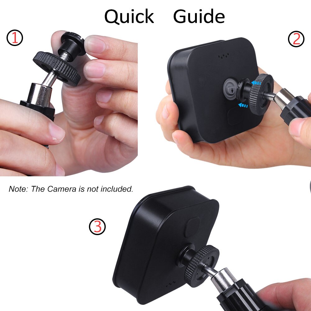 1/2/3 Packs Mount Bracket for Blink XT Camera Security Camera System Weatherproof 360 Degree Protective Adjustable Mount