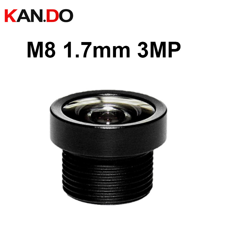 M8 1.7MM Lens Video Deurtelefoon Camera Lens Scanner Lens 3Megapixel 1/4 "Beeldsensor Bredere Kijkhoek 170 Graden