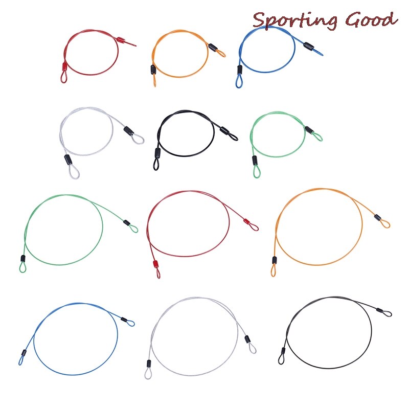 Safety Cable Steel Wire Rope 50cm For Outdoor Sports Bike Lock Guard Security Luggage