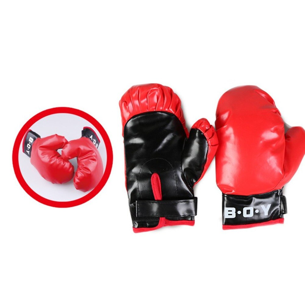 Verstelbare Fitness Boksen Punch Peer Speed Bal Ontspannen Boksen Bokszak Speed bag voor kinderen + Handschoen + Pomp + base + Polen Set