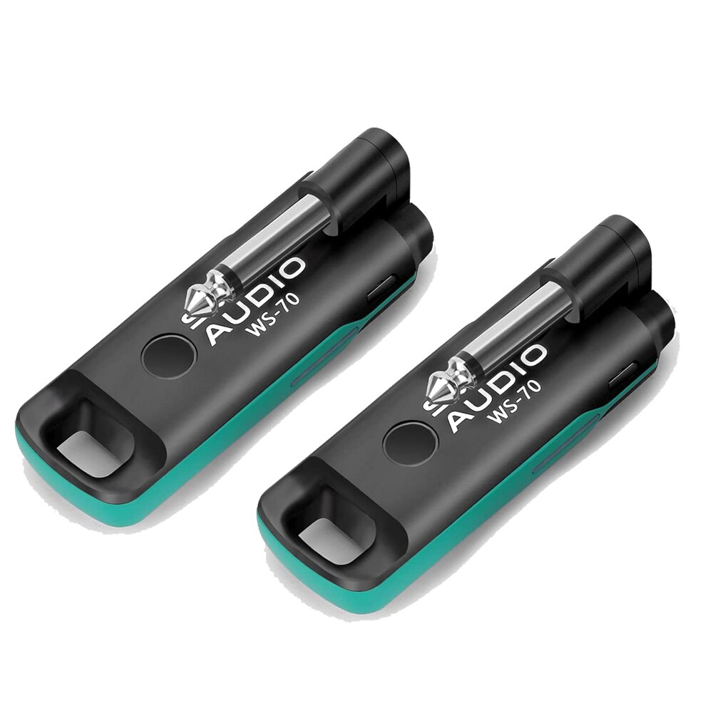 SWIFF WS-70 UHF Sans Fil Guitare SystemTransmitter Et Récepteur, IRIN EN 20 Guitare Sans Fil Batterie Intégrée pour Guitare Basse: swiff ws-70