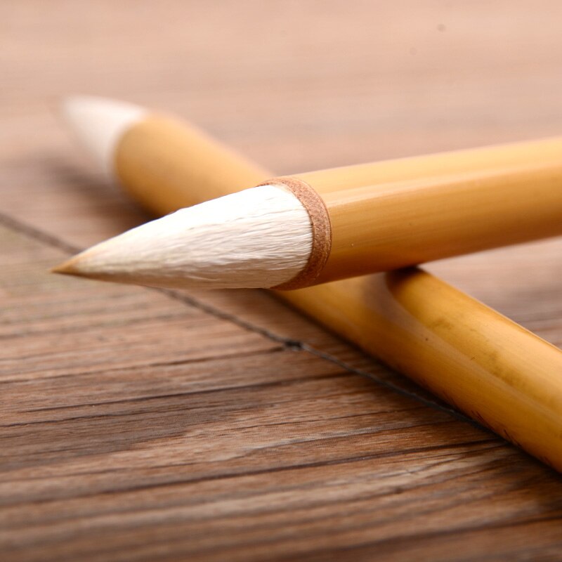 Chinese Medium Regular Script Calligraphy Brush Huzhou Mutiple Hair Ink Painting Brush Pen Student Calligraphy Special Brush Pen