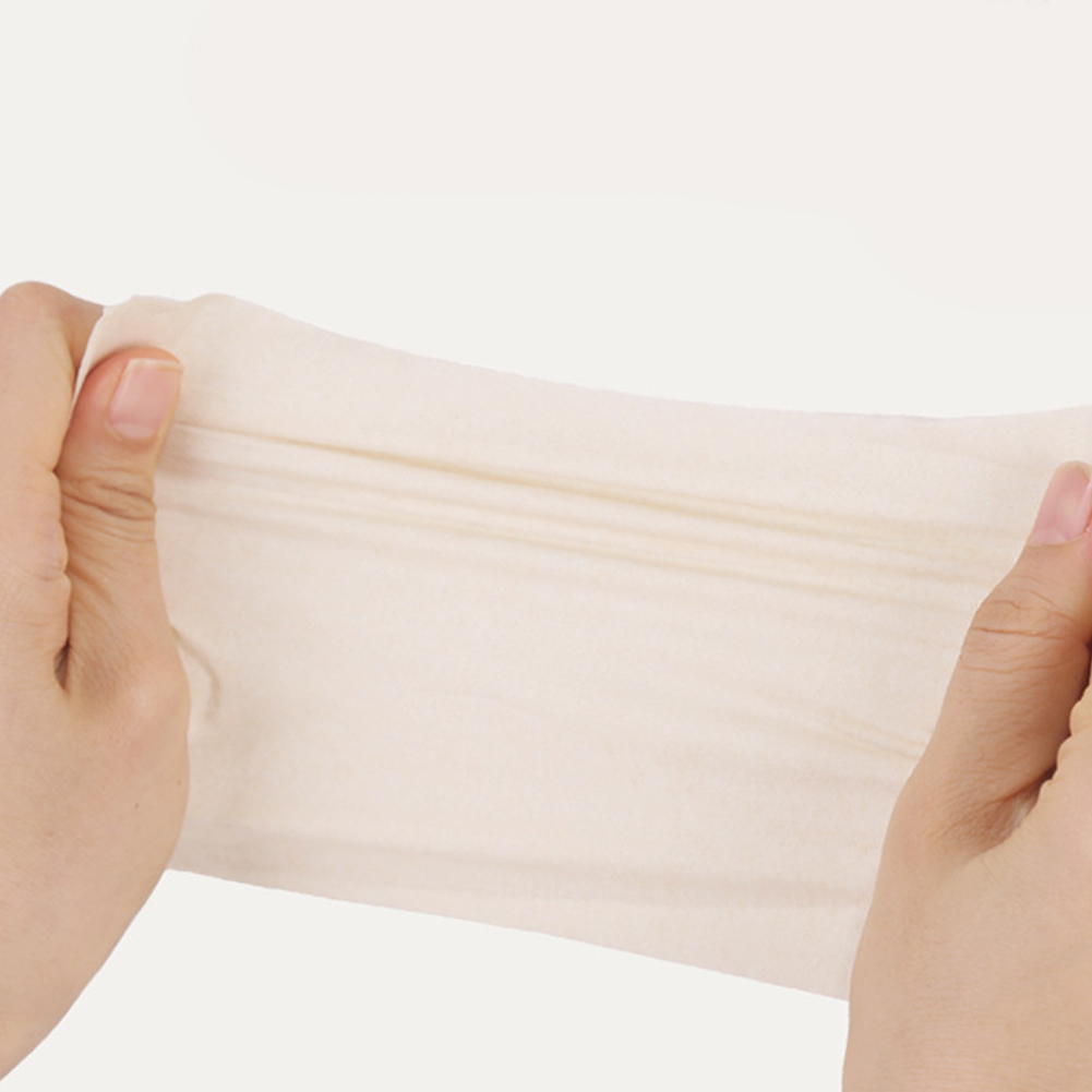 12 Rolls Toliet Paper 4-Layer Thicken Coreless Wood Pulp Paper Towel Household Toilet Paper Bathroom Kitchen Tissue