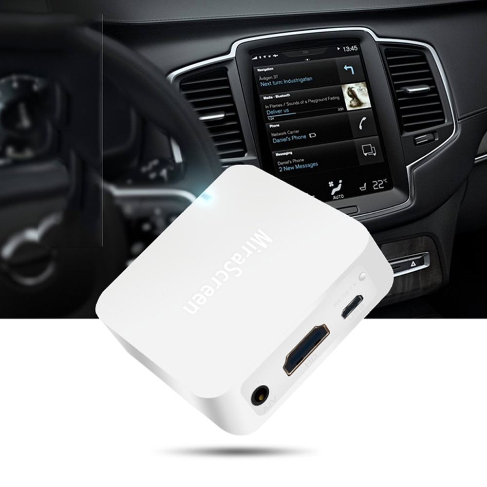 Mirascreen coche inalámbrico Wifi Display Anycast reflejo de pantalla hdmi AV palo adaptador de Video receptor dongle para ios android TV
