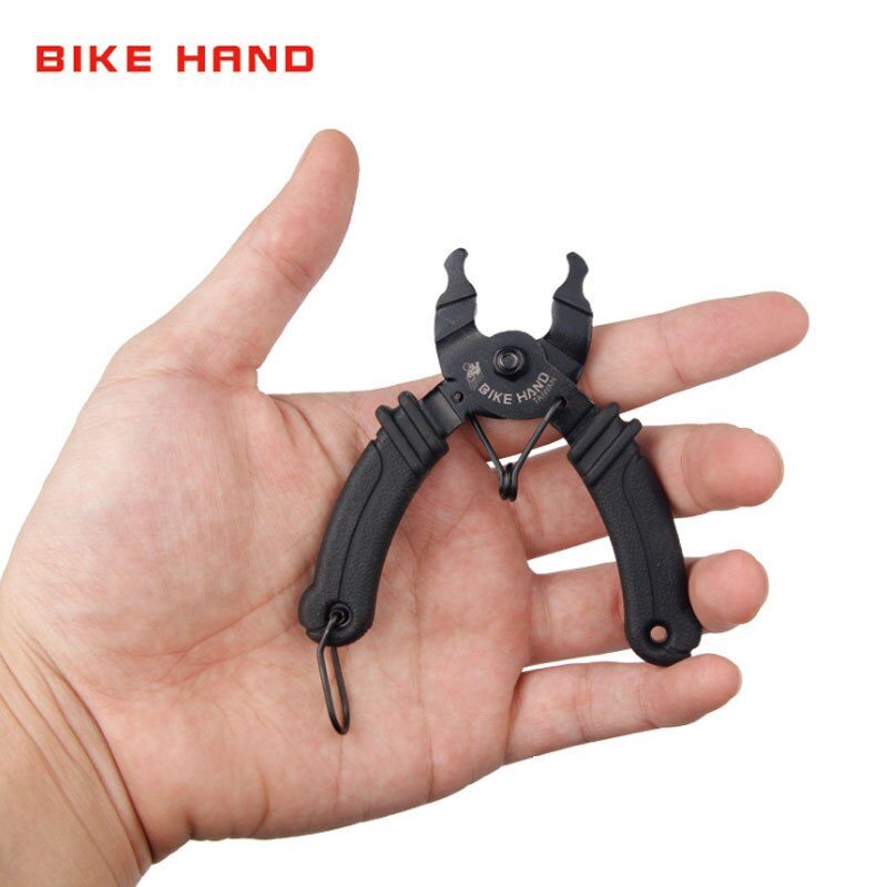 BIKEHAND Bicycle Chain Clamp Quick Link Button Mount Rivet Closure Overhaul Removal Install Plier Bike Repair Service Tool