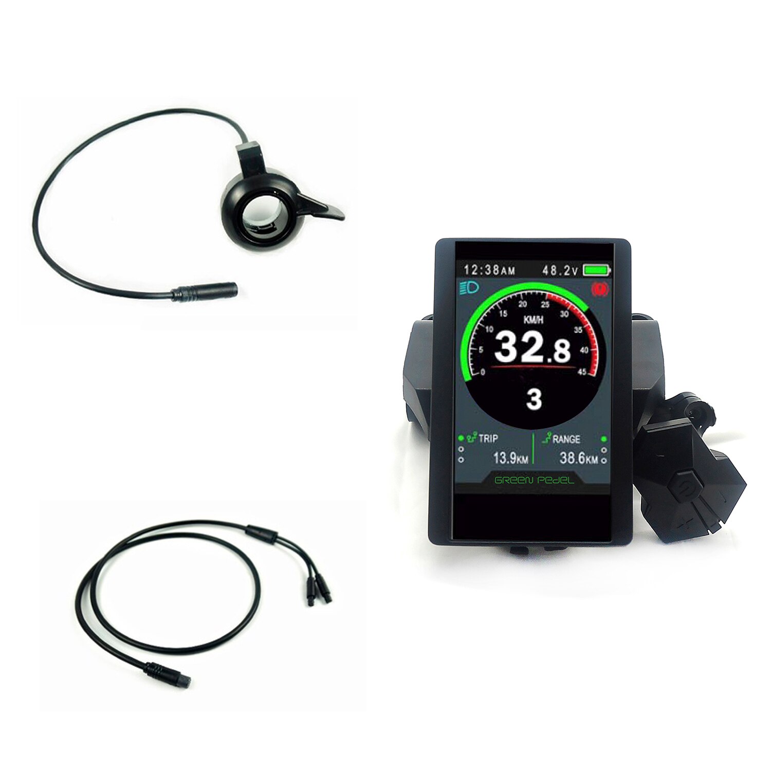 TSDZ2 LCD Display 850C Colour Screen Display 6 PIN for 36V 48V Tongsheng Mid central Motor Electric Bicycle Conversion Kit