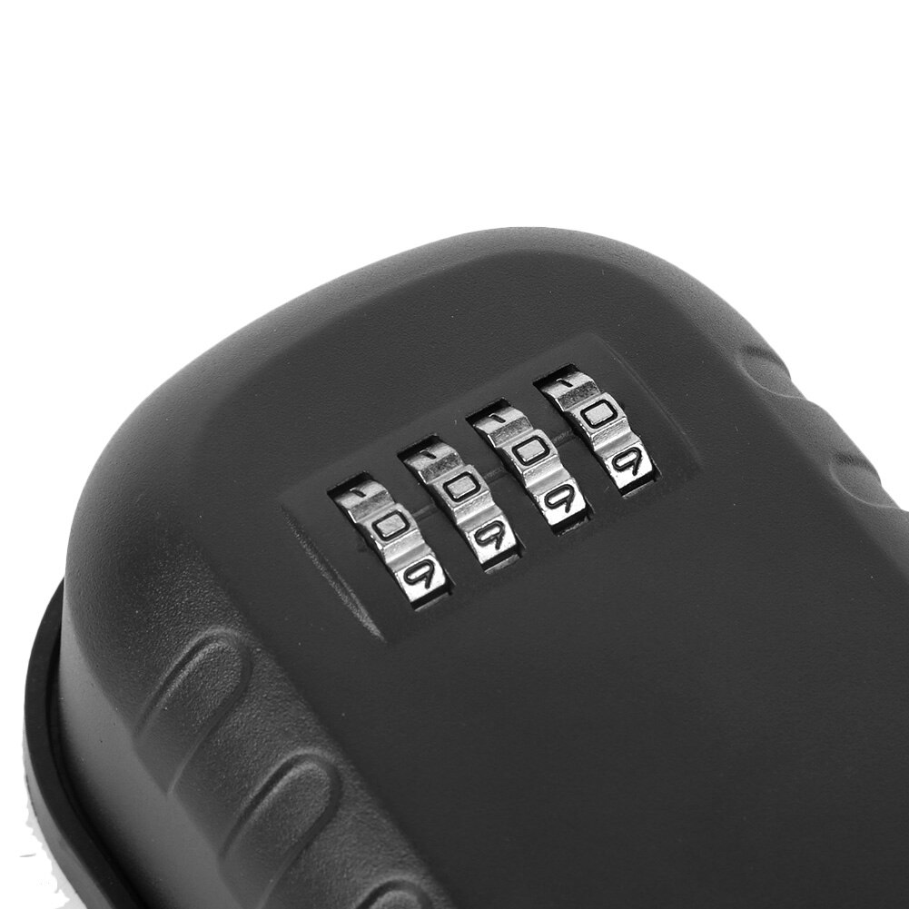 Key Box Wall-Mounted Security Password Storage Box Anti-Theft Organizer for Key ID Cards