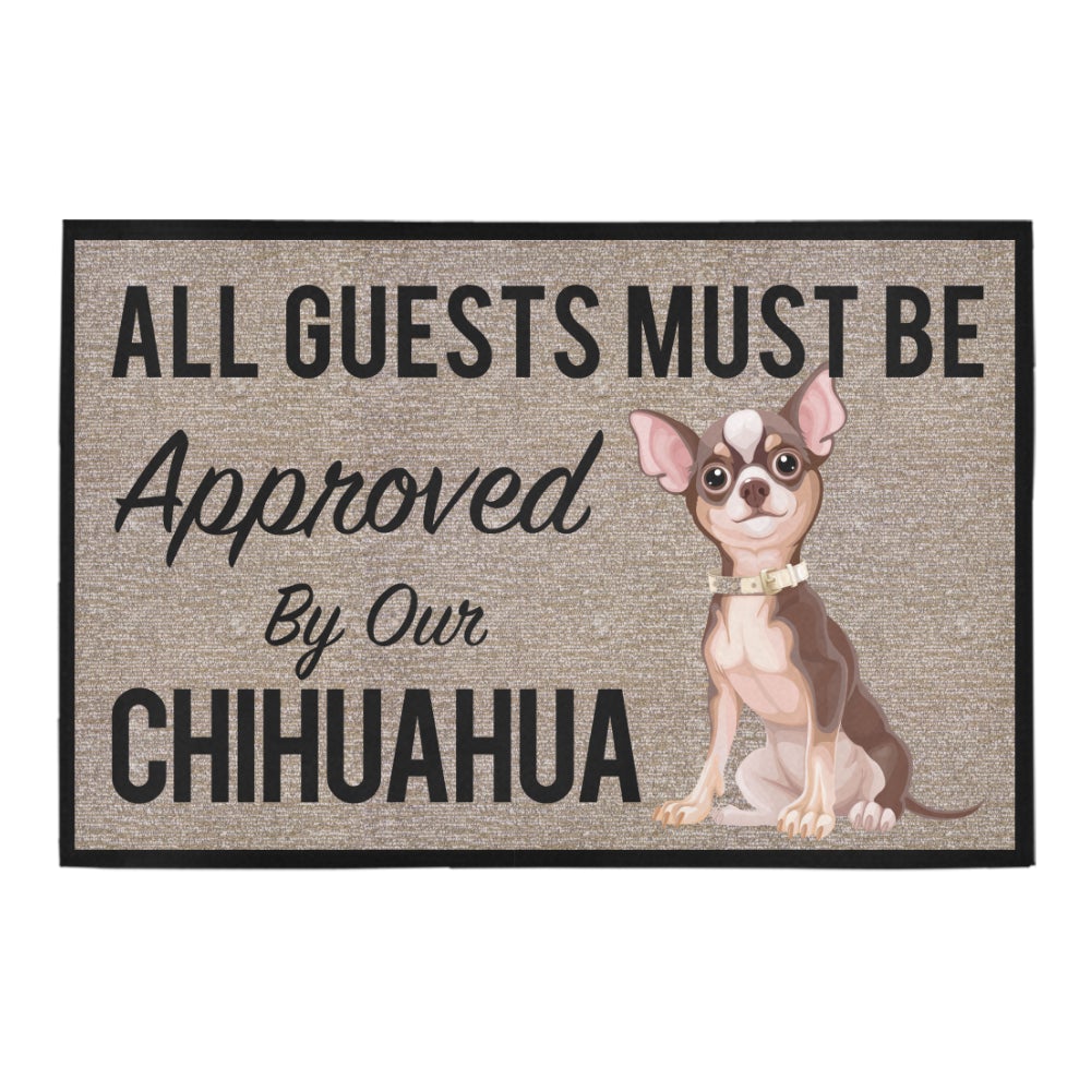 CLOOCL All Guests Must Be Approved By Our French Bulldog Doormat 3D Print Pet Dog Doormat Non Slip Floor Mat Decor: Doormat 13