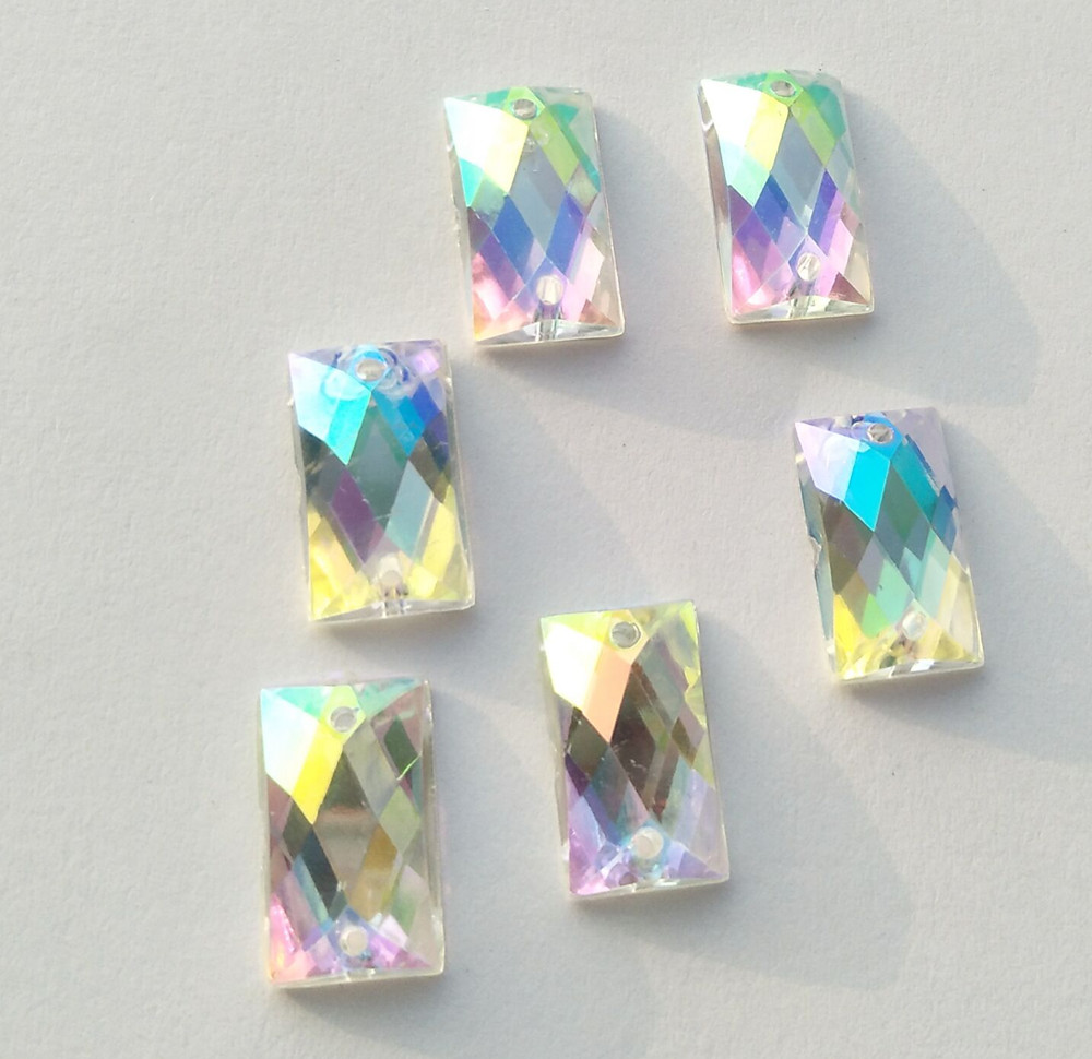 MEYA AB Acrilico lacrima gocciolare Strass Cuce Sulla Strass in Cristallo per la Fabbricazione Del Vestito, Gioielli deco, Borse, abbigliamento, Scarpe