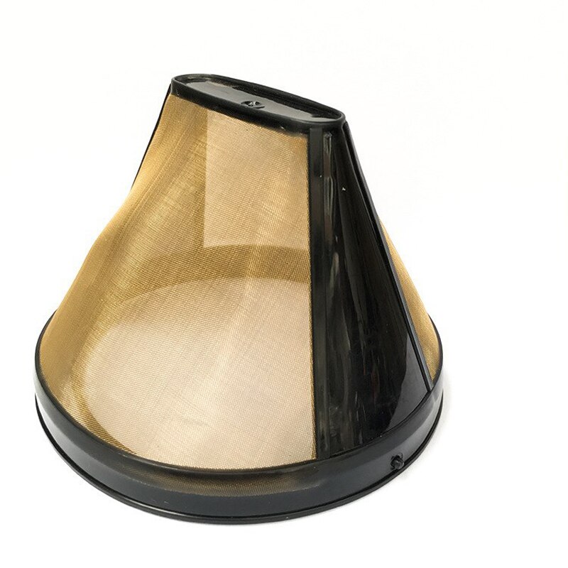 Kegel-Stil Wiederverwendbare Kaffee Filter Filter 100 Gittergewebe Kaffee Tee Filter Geruchlos Anti-rost Edelstahl Filter Kaffee topf Wasserkocher