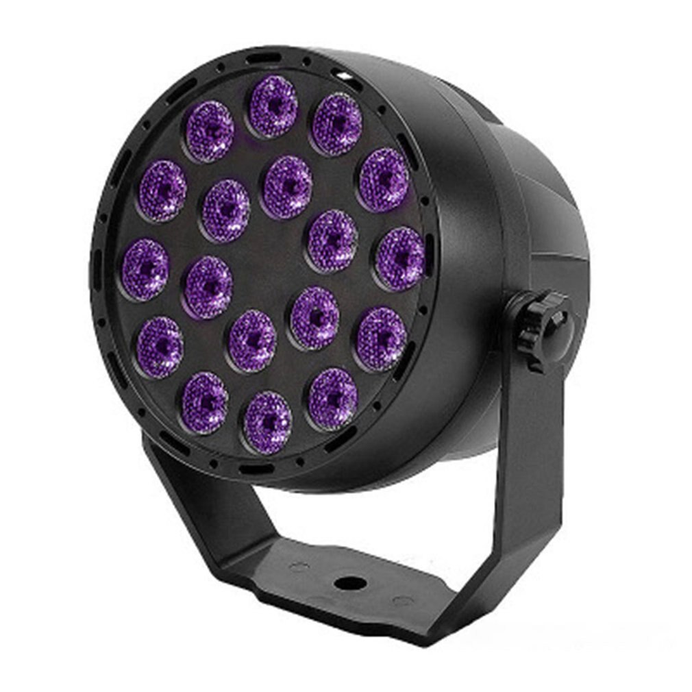 24W LED Par 18LED UV Viola HA CONDOTTO LA Luce Della Fase Par Luce Con Per La Discoteca del DJ Del Proiettore Macchina Decorazione Del Partito fase di Illuminazione