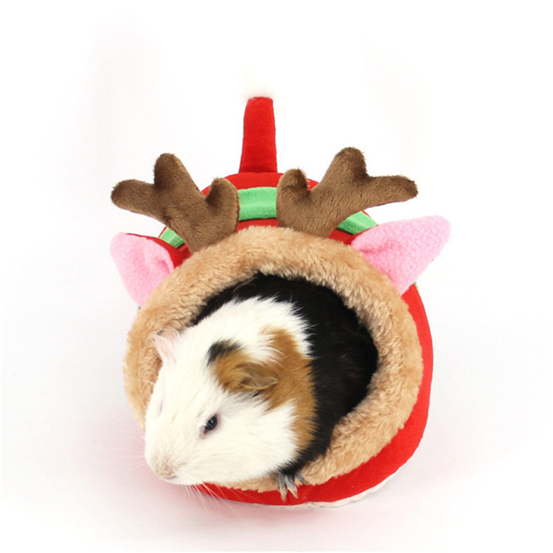 Mini Schuhe bilden Kleine Haustier Ratte Hamster KäFeige Braun verrotten Rosa Komfortable Guinea Schwein Zelle Bett Für Igel Käfige Nette Nest