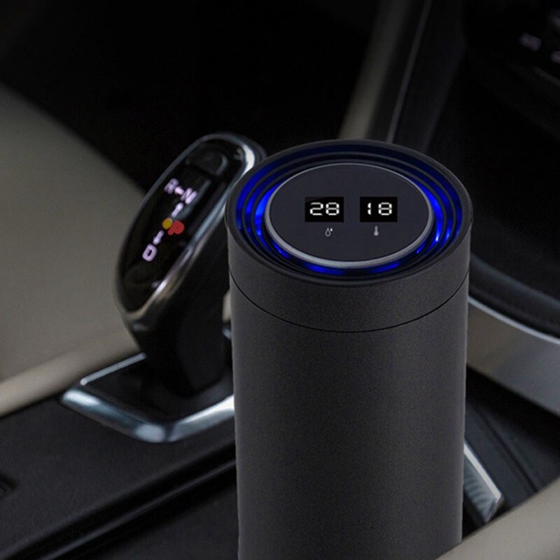 Plasma Cluster Deodorization Digital Temperature Air Purifier / Humidity Display Aroma Function Ionizer
