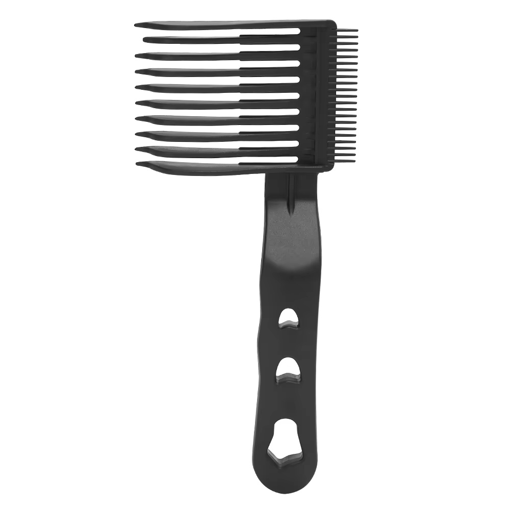 Kapper Kam Haar Knippen Positionering Accessoire Kam Clipper Haarkam Heren Haarkam Salon Styling Hulpgereedschap: Blauw