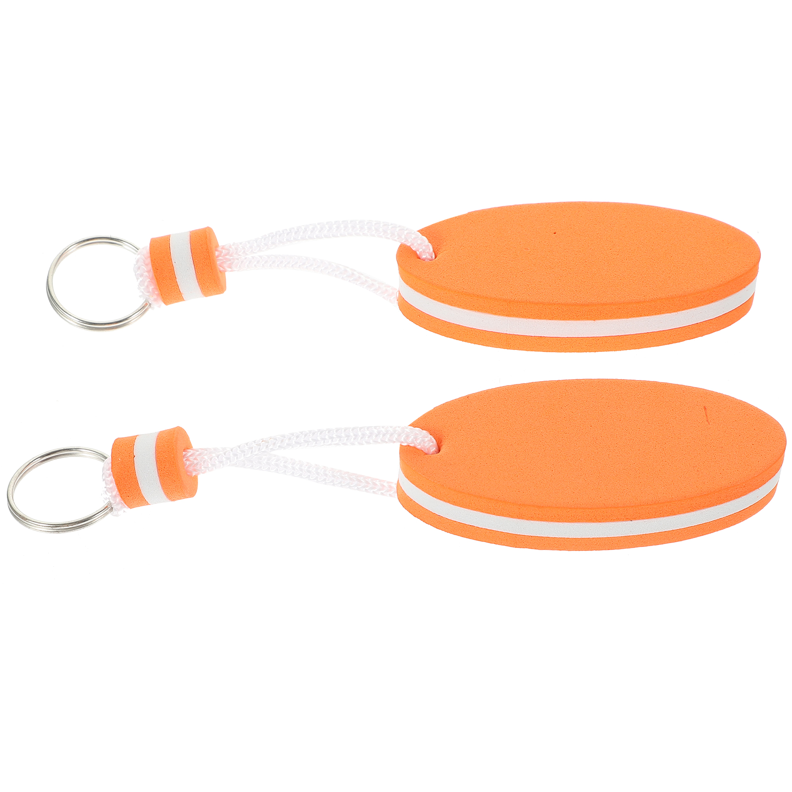 2 st nyckelringar flytande båt nyckelring ring båtnyckelring nyckelringar resetillbehör: Orange