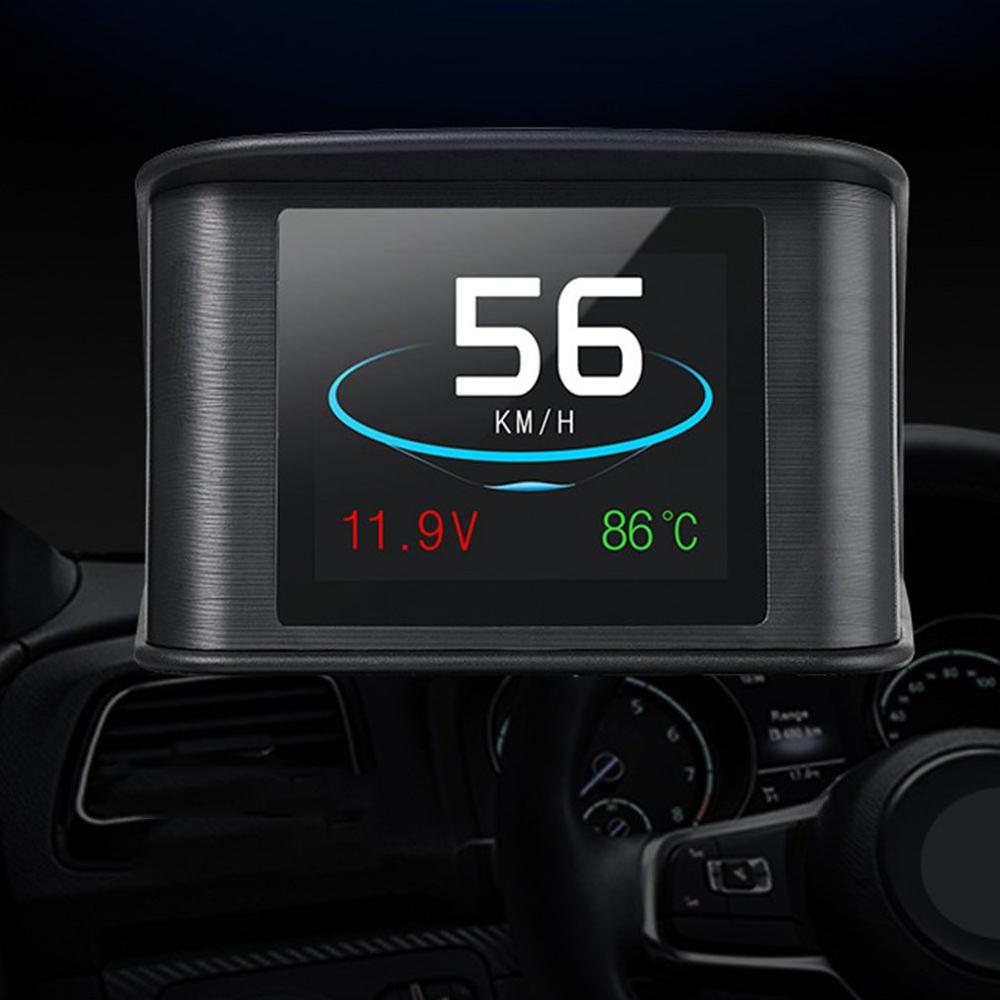 Smart  p10 auto hud head-up display auto universele high-definition obd 2 rijcomputer multifunctionele automatische schakelaar