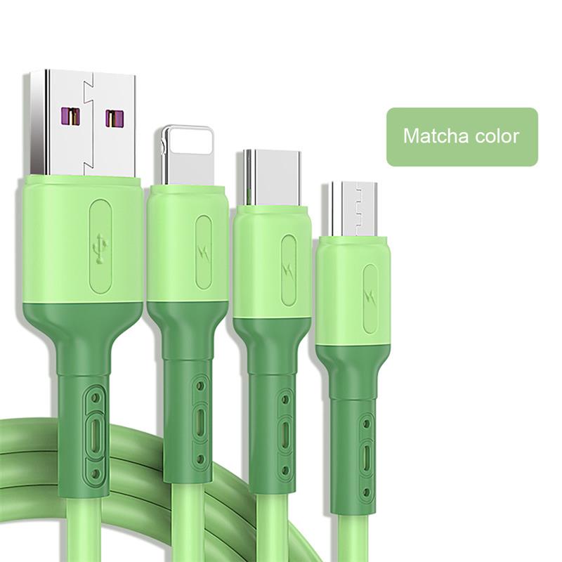 3 in type  c 8- 1 micro-usb-kabel voor iphone 11 xr 8 x 7 6 6s plus ios 10 9 8 samsung nokia usb-snellaadkabels: Gn
