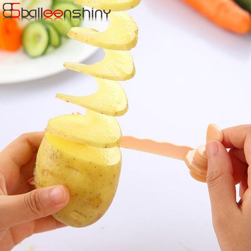 Balleenshiny Creatieve Fruit Spiral Slicer Keuken Snijden Groente Patroon Gesneden Bloemen Gadget Cozinha Keuken Gereedschap