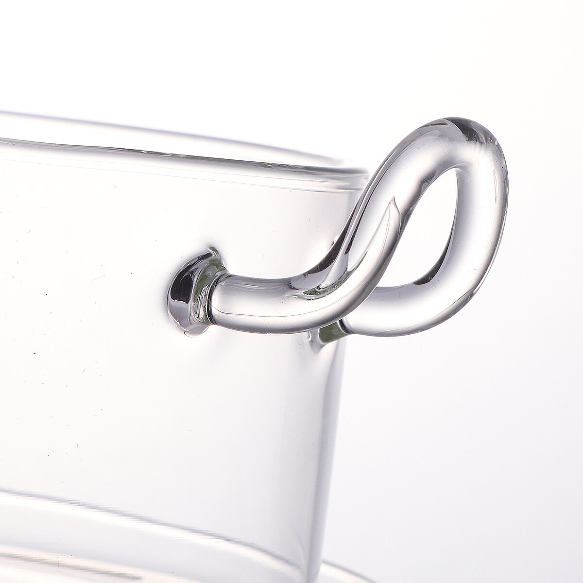 1 Set Columniform Glass Chocolate Melt Pan Durable Baking Pan Butter Cheese Melt Pan Party Pot with Base for Home Kitchen A5