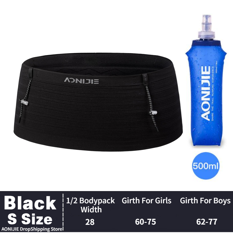 AONIJIE W8116 Neueste Gewebte Elastische Sport Taille Pack Laufende Rennen Nummer Gürtel Für Triathlon Marathon- Radfahren Bergsteigen: Anderes