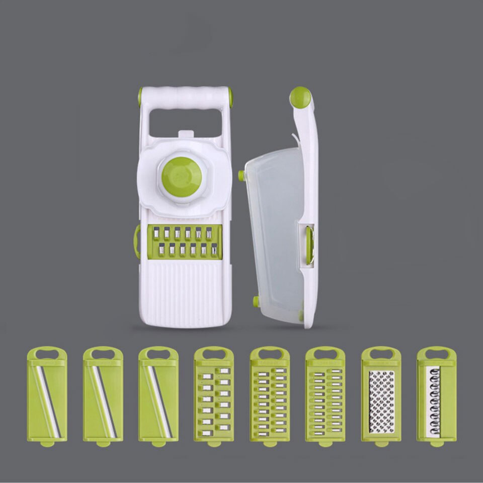 Cortador de verduras multifunción, utensilios de cocina, cortador de mandolina, rallador para accesorios para verduras, herramientas de patata y zanahoria