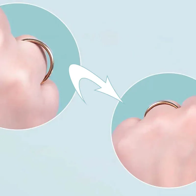 18 stk. transparent ring indvendig størrelse til store ringe anti-tab usynlig ring fast strammer reducer resizing sticker