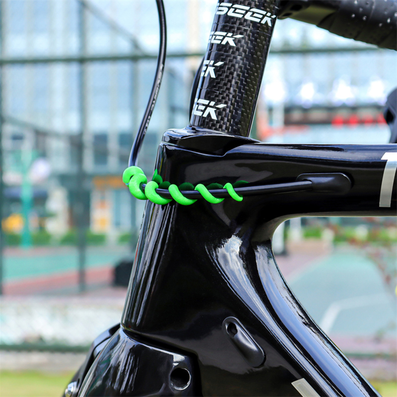 Muqzi 5Pcs Bike Kabel Bescherming Mtb Road Fiets Brake Shifter Cable Protector Frame Verf Remslang Bescherming Accessoires