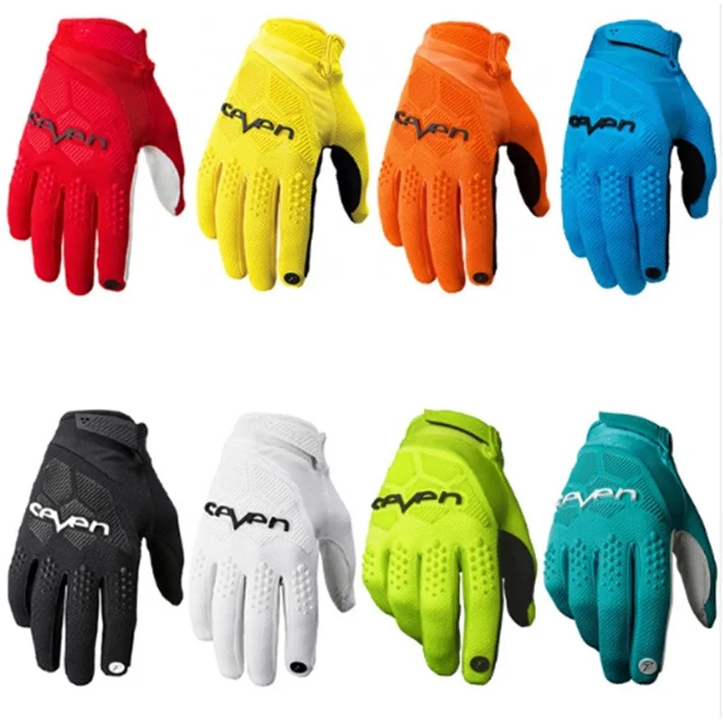 seven Mx Gloves Top Navy Mtb Motorcycle Gloves Off Road Motocross Glove MTB Dirt Bike Gloves