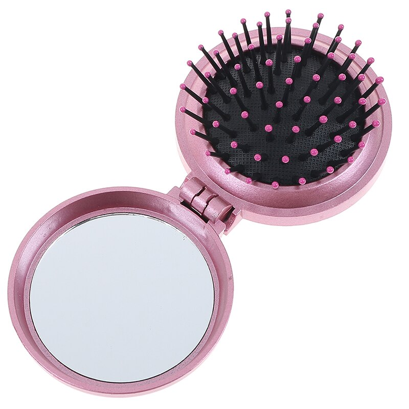 Depesche TOPModel Spazzola Pieghevole Per Capelli Con Specchio - Compatta E Colorata - 4
