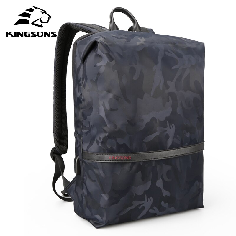 Kingsons 15 Inch Grote Capaciteit Reistas Alpinisme Rugzak Vrouwelijke Polyester Meisje Schooltas Рюкзак Женский: Blauw