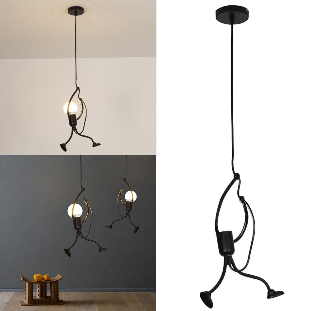 Moderne Charmant Opknoping Kroonluchter Creatieve Ijzer Lamp Elegante Hanger Voor Thuis Indoor Verlichting Jaar Decoraties # S